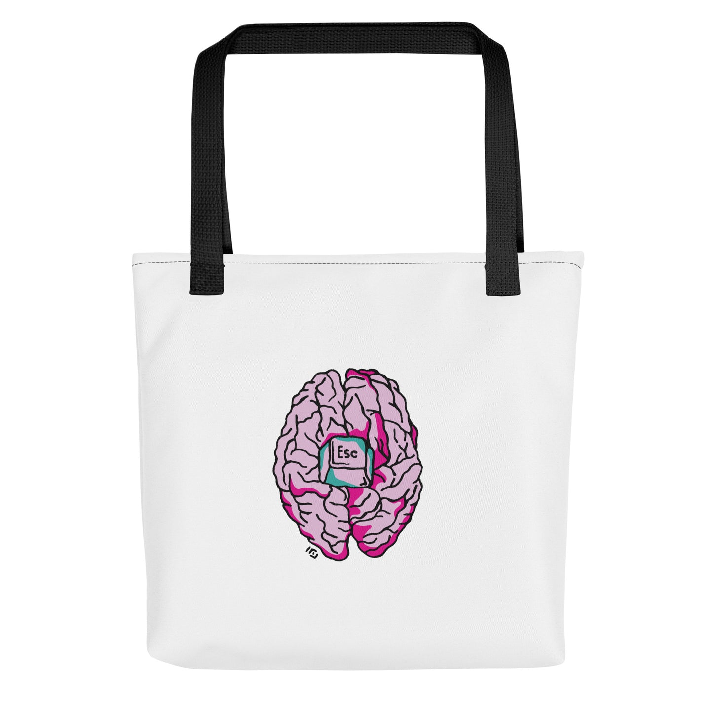 bolso de tela original y creativo mindfulness