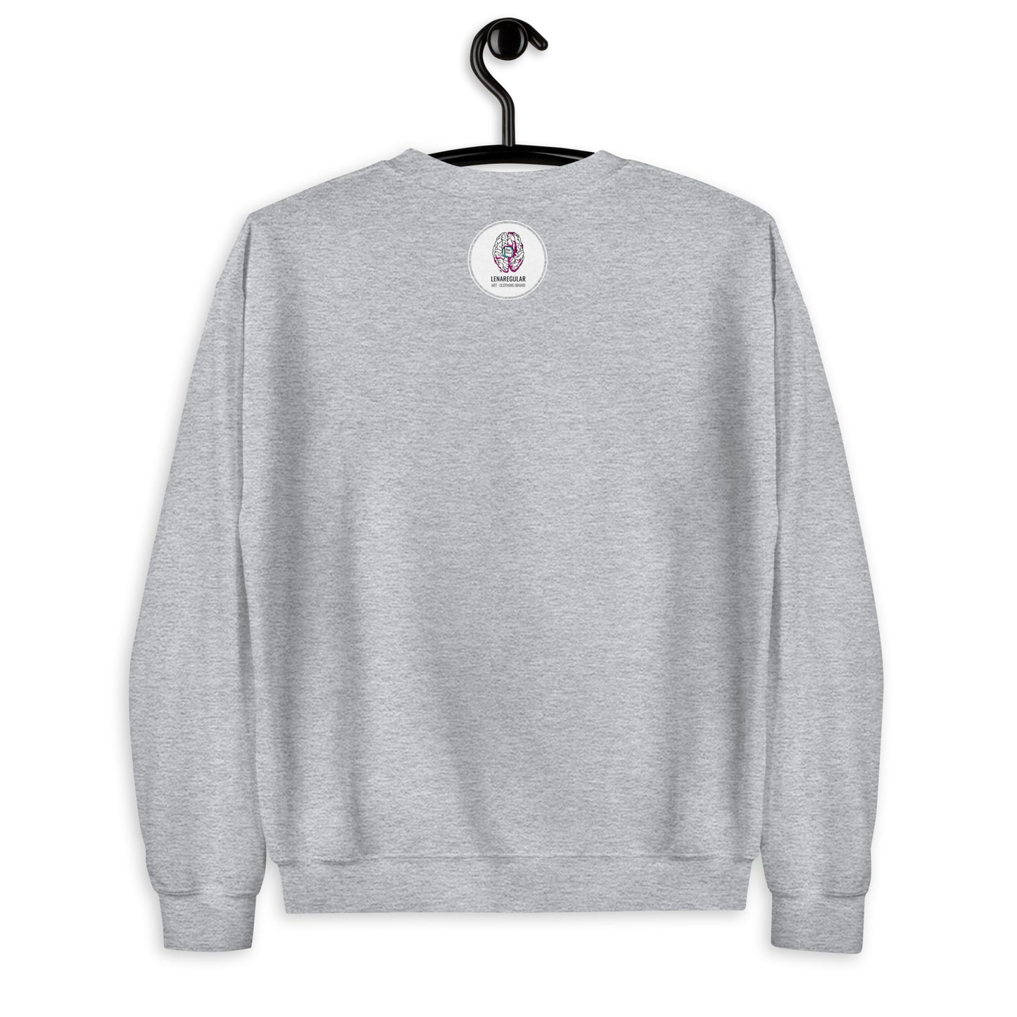 sudadera gris lena regular