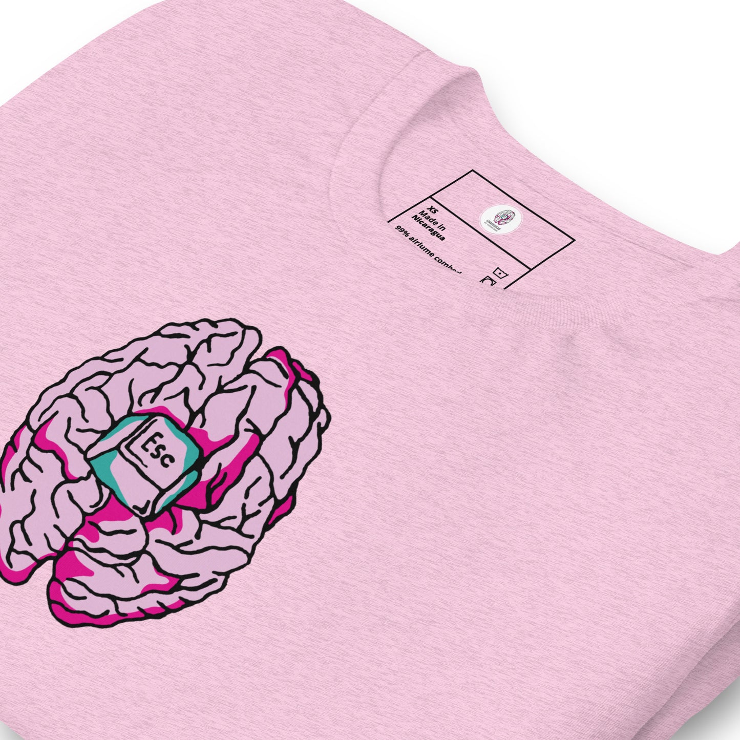 Camiseta Rosa mindfulness, Estilo y Libertad Mental